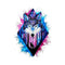 Tatouage Loup Aquarelle